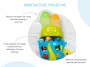 Органайзер детский ковш для ванной для игрушек и для купания DINO от ROXY-KIDS, цвет голубой