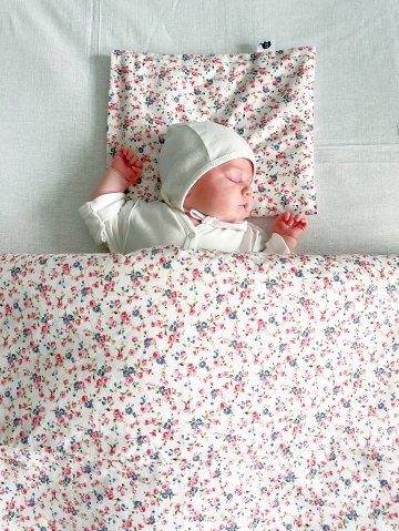 Пододеяльник Babyshowroom, "Цветы"