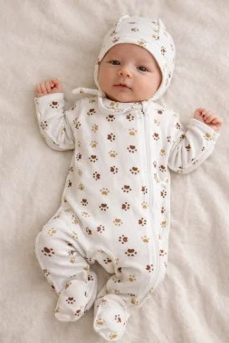 Комбинезон швы наружу на молнии Разноцветные Следы RinaAmari