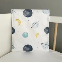 Комплект подушка для новорожденного с наволочкой, Планеты