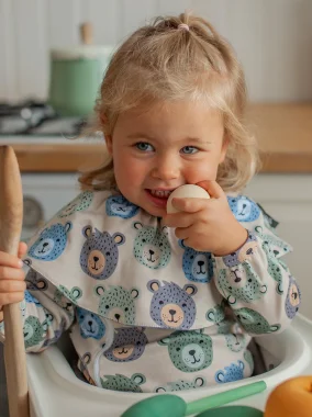 Двусторонний нагрудник Mjölk Grizzly Bears