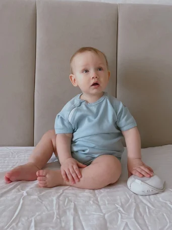 Полукомбинезон-песочник на молнии RinaAmari Незабудка