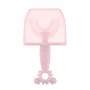 Детская U-образная зубная щетка LITTLE CRAB, цвет розовый