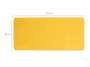 Коврик противоскользящий резиновый детский для ванной ROXY-KIDS 34x74 см, цвет желтый