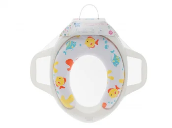 Накладка на унитаз с ручками ROXY-KIDS, Рыбки