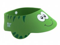 Козырек для купания ребенка и мытья головы детский защитный ROXY-KIDS Зеленая ящерка
