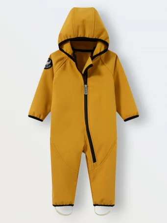 Комбинезон демисезонный Softshell, Тёмная горчица