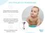 Термометр детский для воды, для купания в ванночке Черно-белая Коровка от ROXY-KIDS