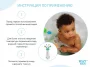 Термометр детский для воды, для купания в ванночке Сказочная Коровка от ROXY-KIDS