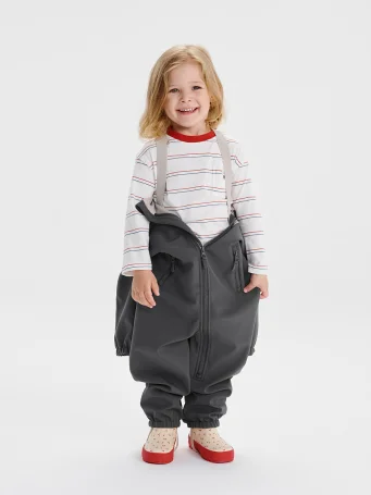 Комбинезон Leokid Softshell Lilo (Asphalt)