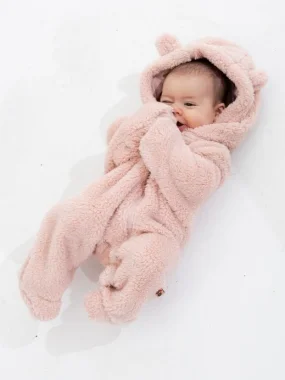 Комбинезон утепленный "Мишка" marshmallow