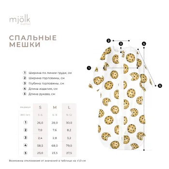 Спальный мешок Mjölk Голубика