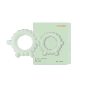 Силиконовый Прорезыватель BORRN Овечка (Зеленый)