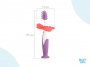 Щетки детские зубные массажер прорезыватель для десен FLOWER от ROXY-KIDS, 2 шт, фиолетовый