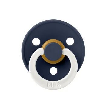 Пустышка латексная ночная BIBS Colour Glow - Deep Space