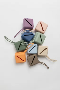 Контейнер силиконовый для пустышки BIBS - Dark Oak