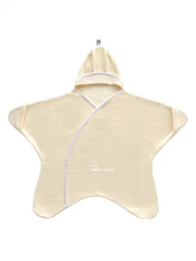 Конверт-Звездочка "Крем" c рукавами, флис