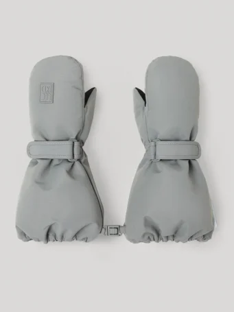 Варежки Leokid Color Block “Gray Stellar”