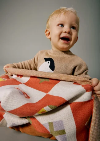 Мягкий вязаный плед Simple, Игрушки