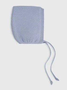 Шапочка Elf из хлопка вязаная, Небесная