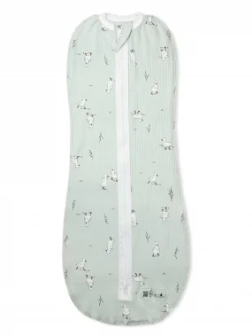 Пеленальный кокон RinaAmari Рубчик Утята, Нефрит