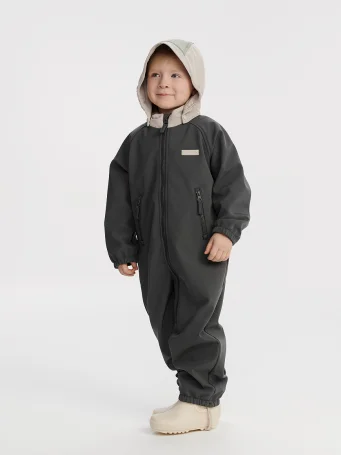 Комбинезон Leokid Softshell Lilo, Asphalt