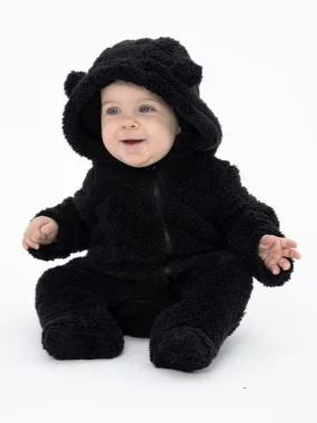 Комбинезон утепленный "Мишка" black
