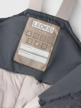 Полукомбинезон утепленный Leokid Onni, Deep gray