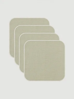 Сет из 4х муслиновых салфеток Mjölk Olive