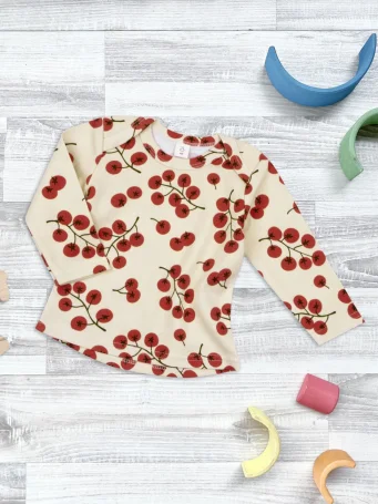 Футболка с длинным рукавом Mjölk Cherry Tomatoes