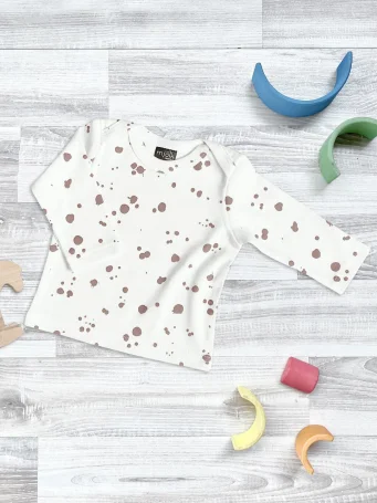 Футболка с длинным рукавом Mjölk Кляксы