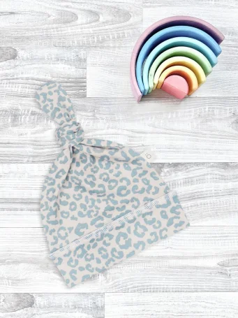 Шапочка Mjölk Blue Leopard