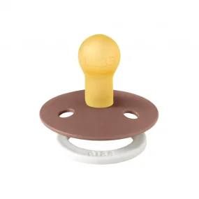 Пустышка латексная ночная BIBS Colour Glow - Woodchuck