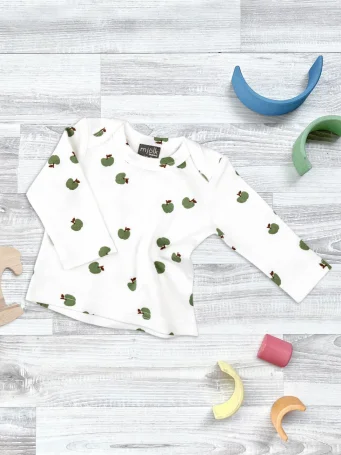 Футболка с длинным рукавом Mjölk Яблочки
