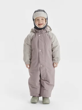 Комбинезон зимний Leokid Color Block (Pink Slate)