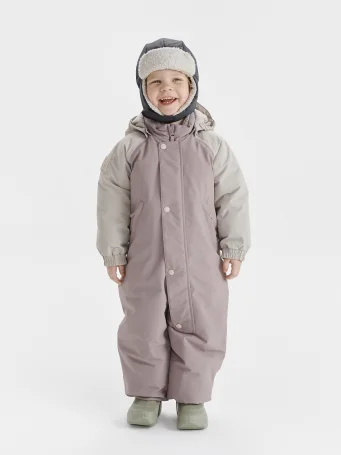 Комбинезон зимний Leokid Color Block (Pink Slate)