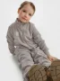 Флисовый комбинезон Leokid Tilio Monsoon Gray